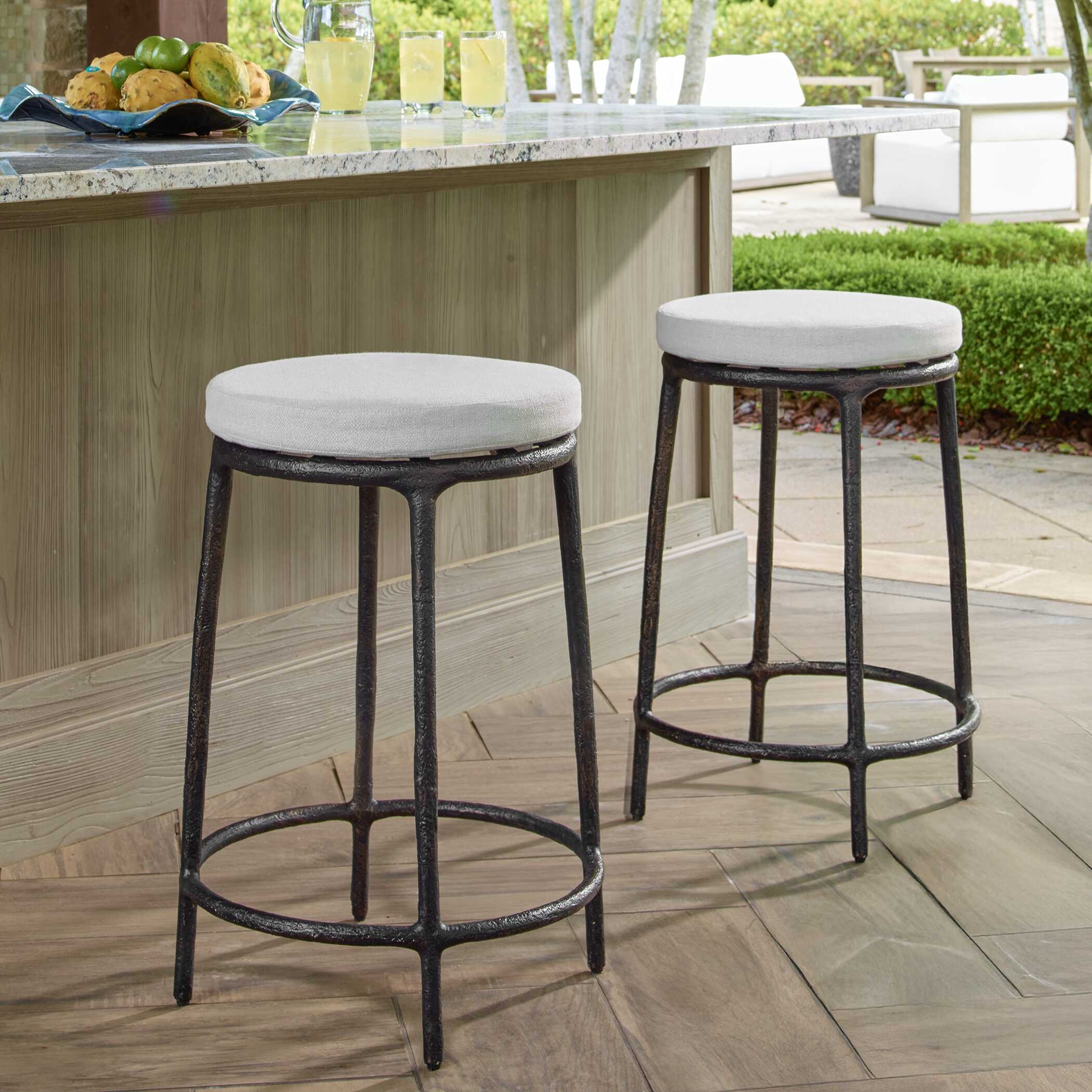 Thayer Outdoor Counter Stool - Image 1