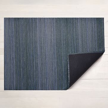 Chilewich Quill Woven Floormat, 23x36, Forest - Image 1