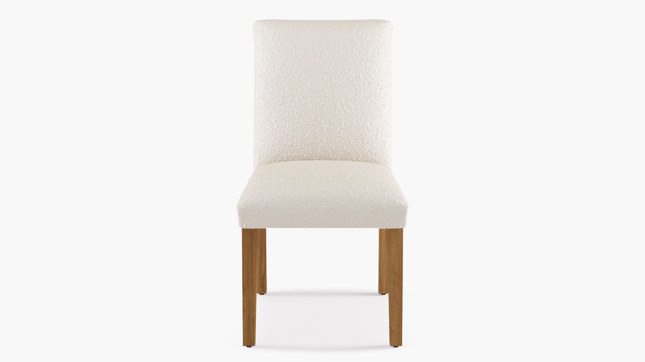 Classic Dining Chair, Snow Bouclé, Natural - Image 1