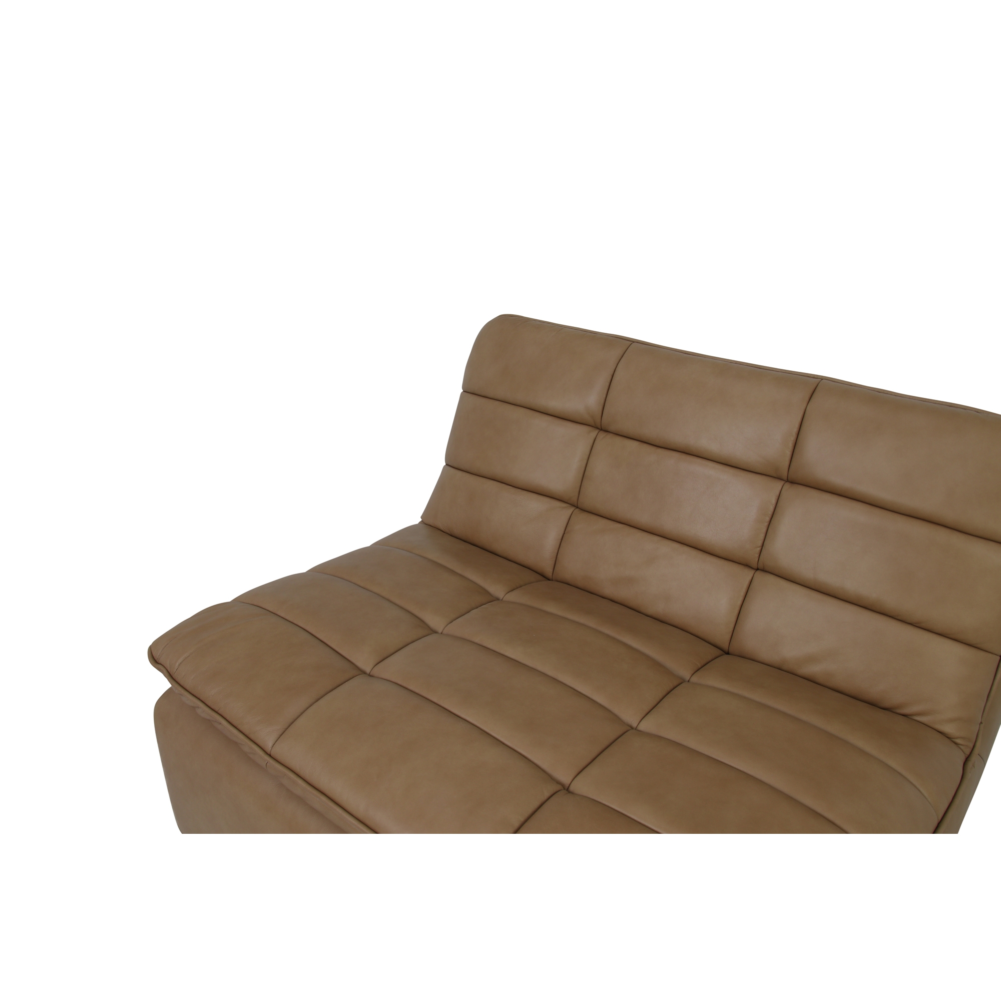 Lino Slipper Chair Tan Leather - Image 4