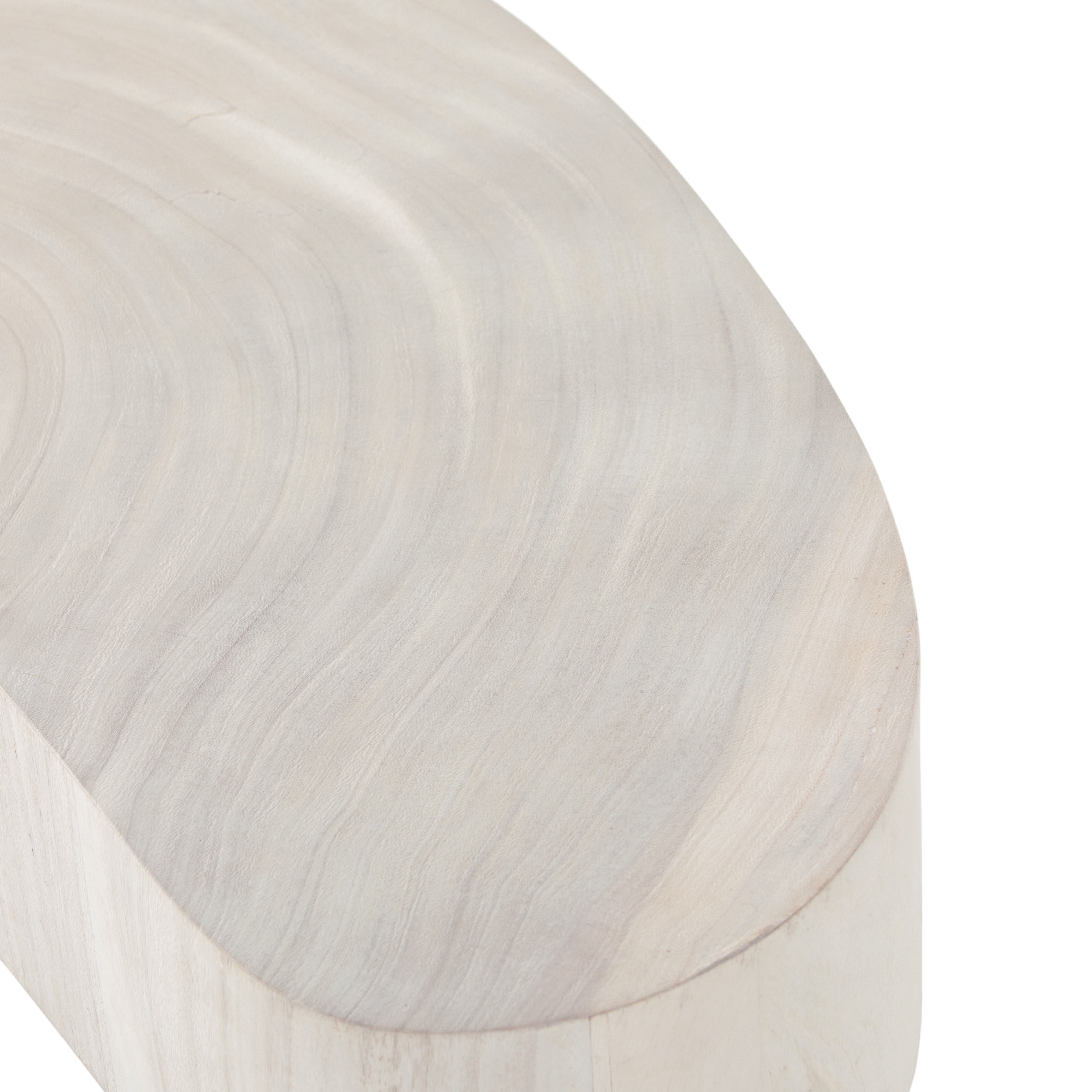 Avett Coffee Table Tall Piece-Bleached - Image 8