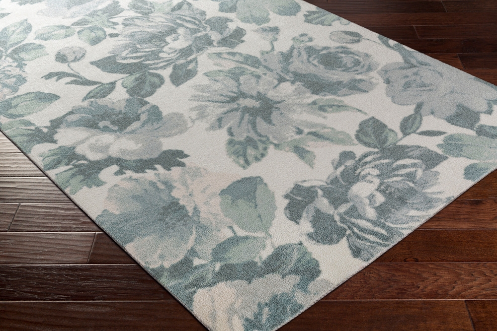 Madeline White Indoor 2' x 3' Machine Woven Rug - Image 2