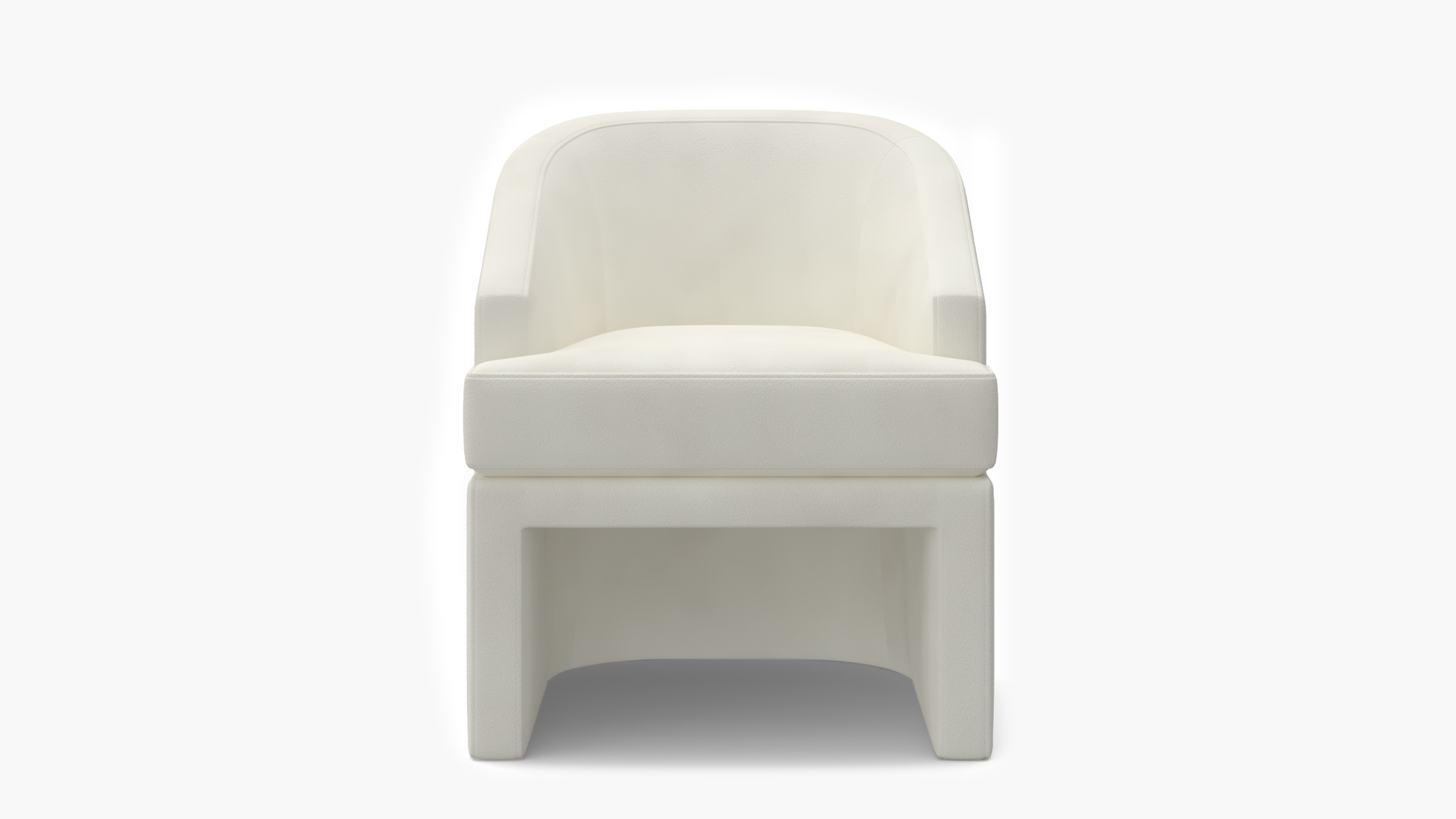 Arco Dining Chair, Sheepskin - Image 1