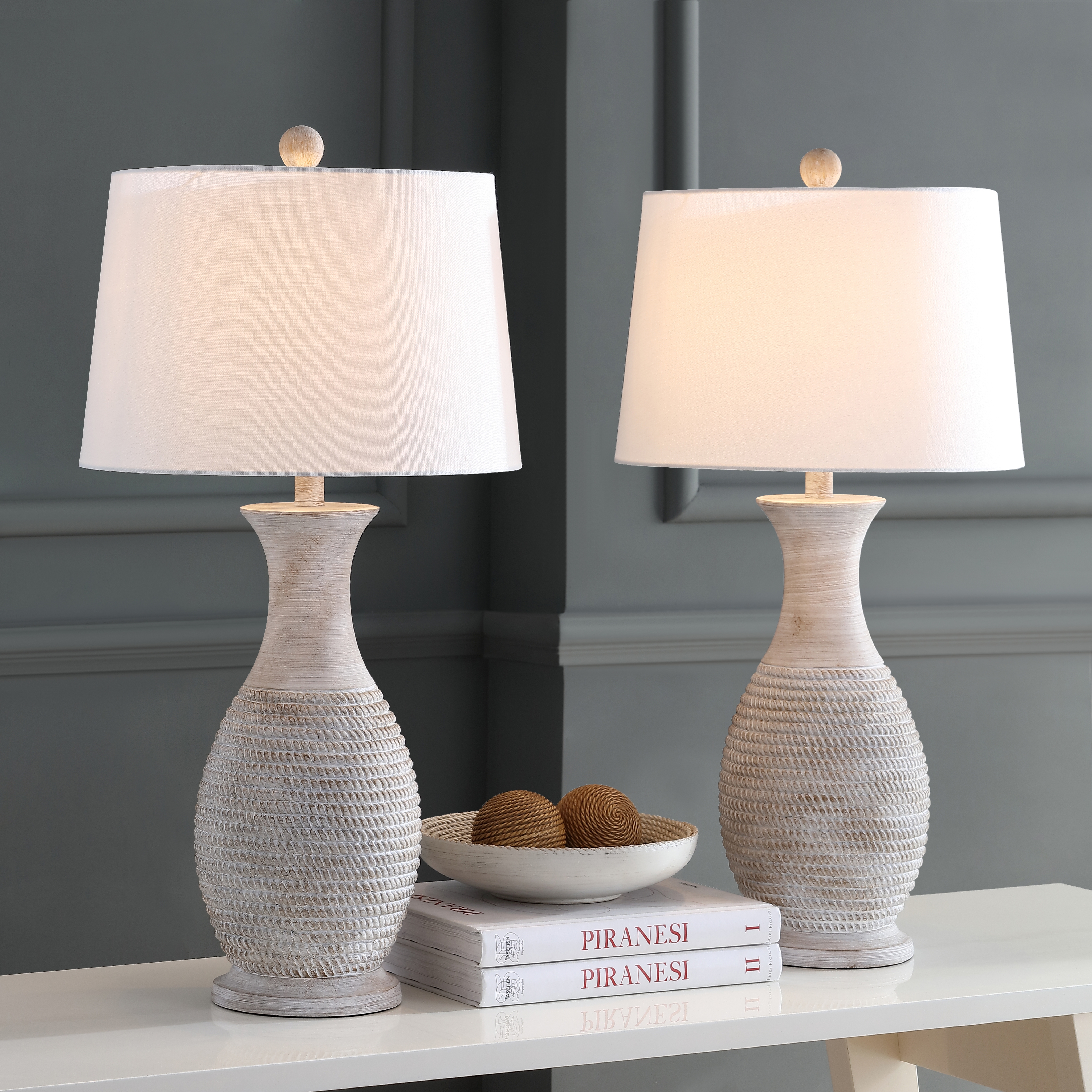 Bentlee Table Lamp - Grey - Safavieh - Image 5