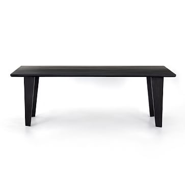 Black Wash 87" Rectangle Dining Table - Image 2