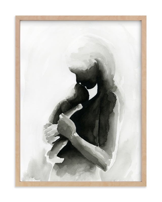 Every Mother Counts Mother And Baby Art Print - Image 0
