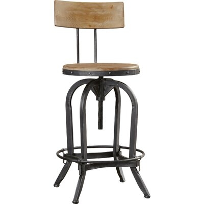 Feliz Swivel Adjustable Height Bar Stool - Image 0