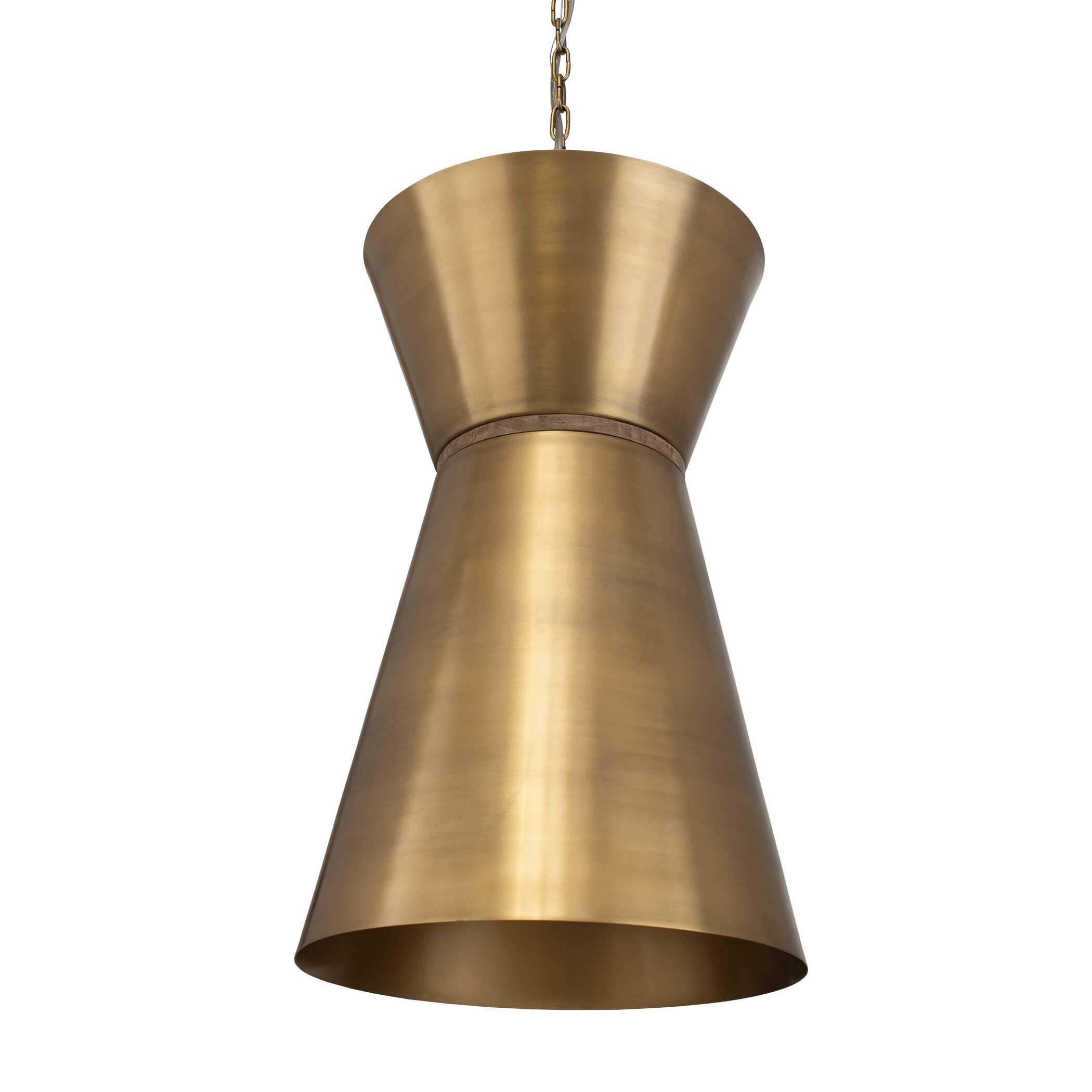 Crocker Brass 1 Light Mini Pendant - Image 5