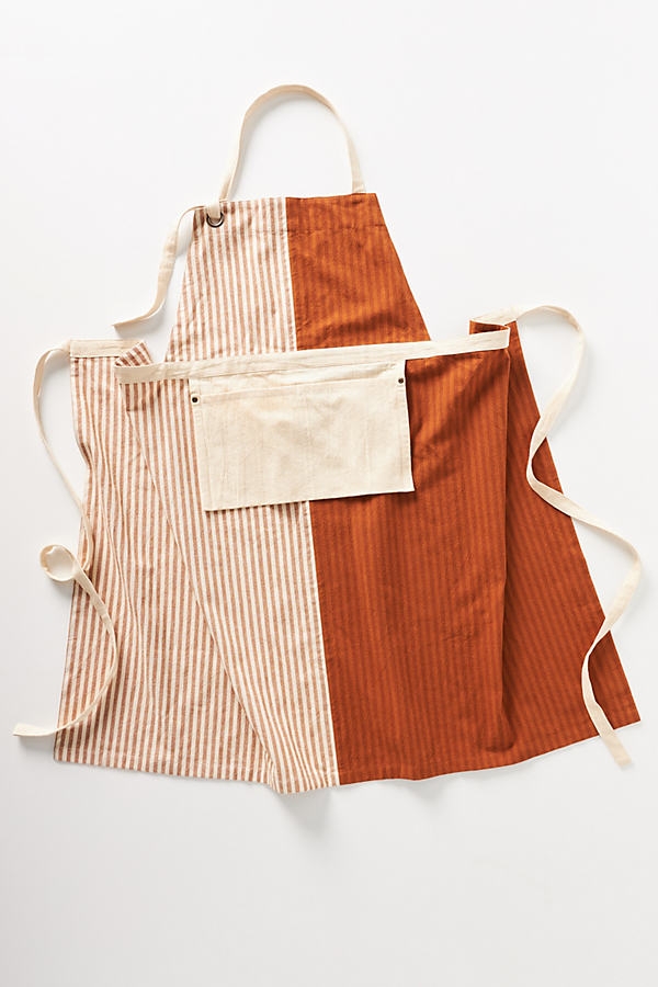 Trudy Apron By Anthropologie in Brown Size ADULT - Image 0