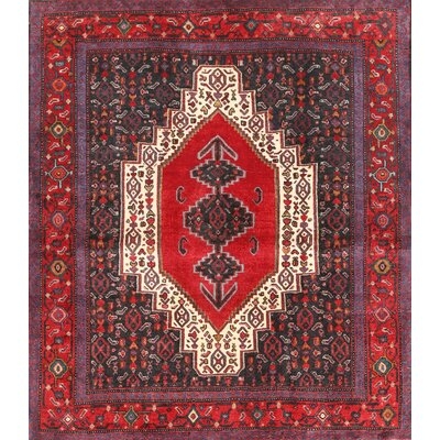 Oriental Wool Red/Beige Area Rug - Image 0