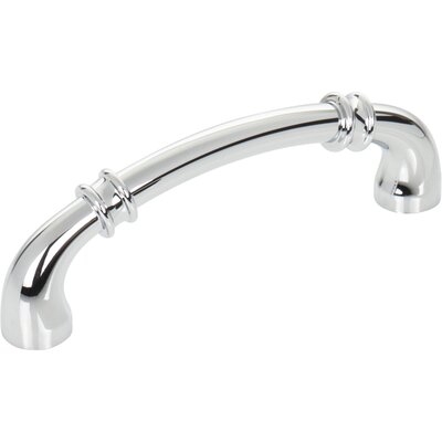 96 Mm Center-To-Center Brushed Pewter Marie Cabinet Pull - Image 0
