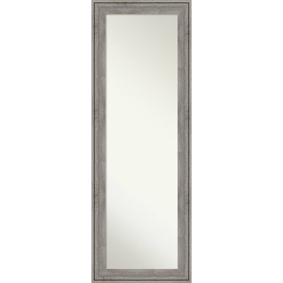 Regis Barnwood Grey On The Door Full Length Mirror - Image 0