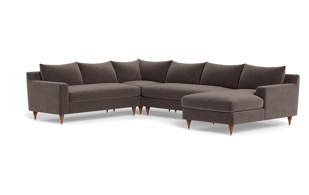 Sloan 4-Piece Corner Sectional Sofa with Right Chaise - Image 2