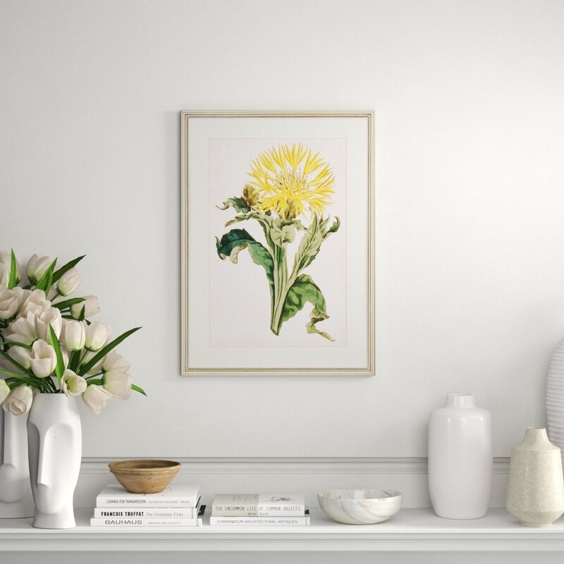 Paragon Floral Lace III by Curtis Framed Painting Print - Image 0