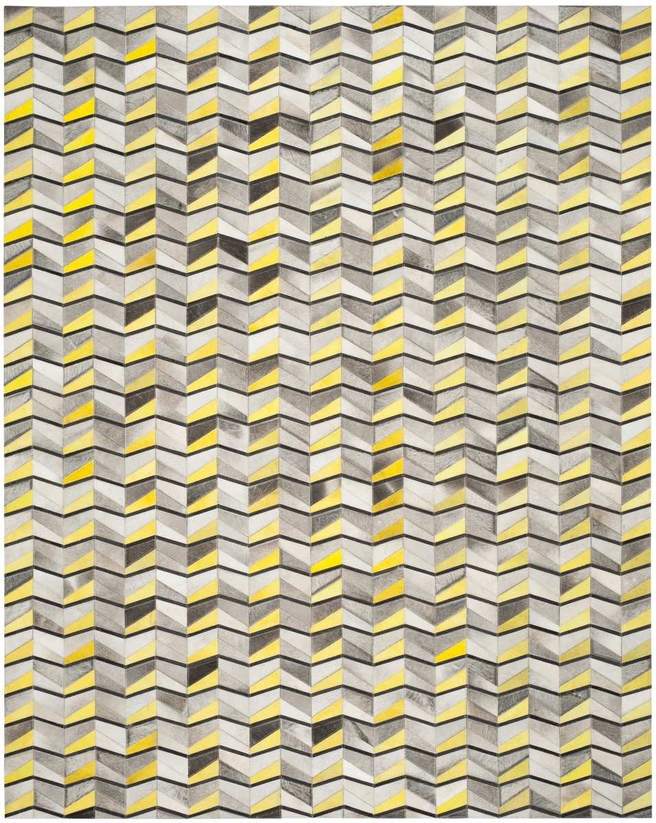 Safavieh Hand Woven Area Rug, STL173A, Ivory/Yellow, 8' X 10' - Image 0