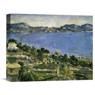 'L'Estaque' by Paul Cezanne Painting Print on Wrapped Canvas - Image 0
