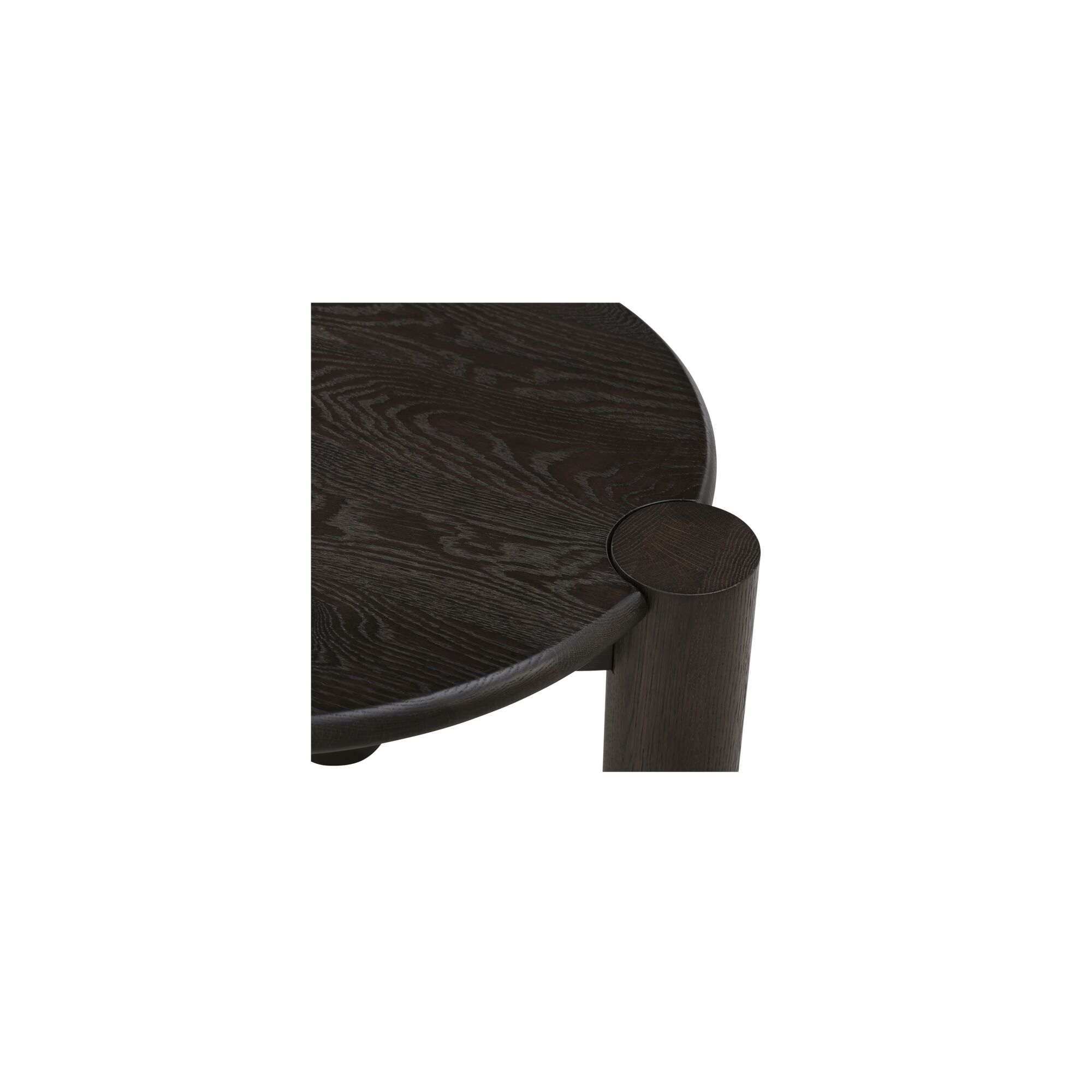 Jack Side Table Brushed Dark Brown - Image 3