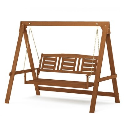 Romney 3 Seater Porch Swing with Stand - Image 0