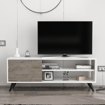 Oakmead Modern White & Wenge TV Unit - Image 0