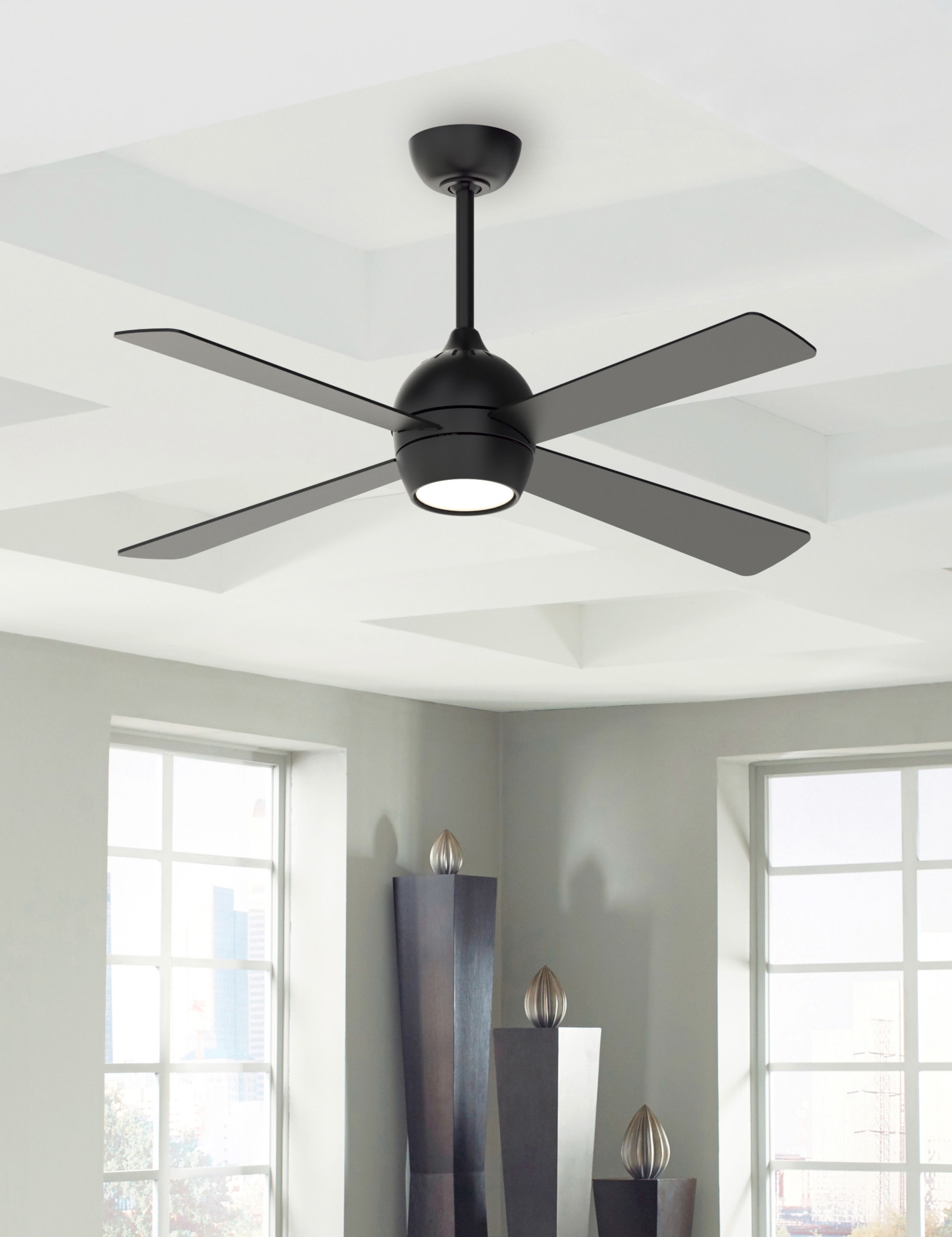 Indi Ceiling Fan + Light - Image 1