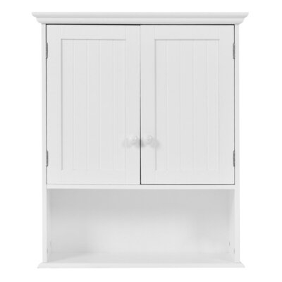 Eyoab 23.5" W x 28" H x 6.5" D Free-Standing Bathroom Cabinet - Image 0