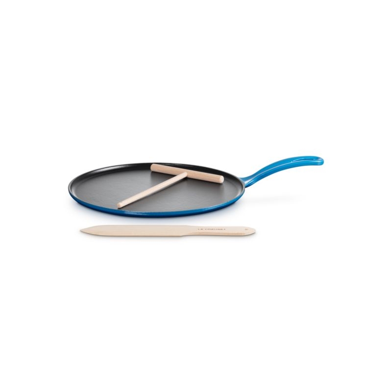 Le Creuset ® Heritage Traditional Round 10.25" Marseille Crepe Pan - Image 1