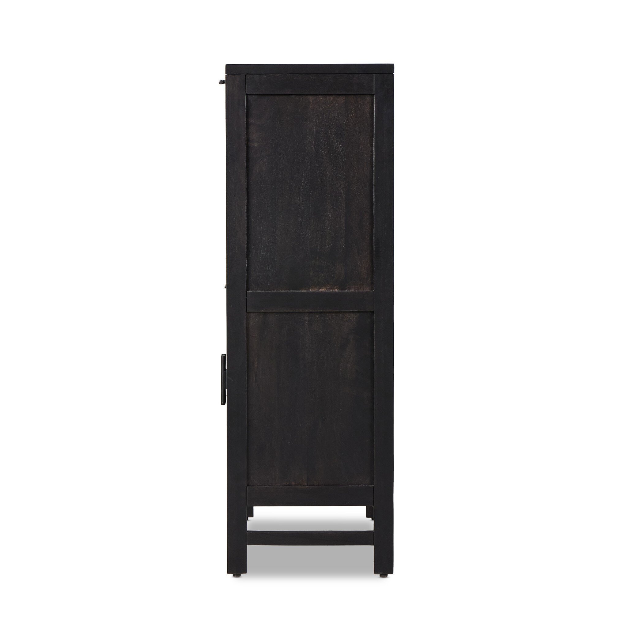 Caprice Bar Cabinet - Black Wash Mango - Image 5