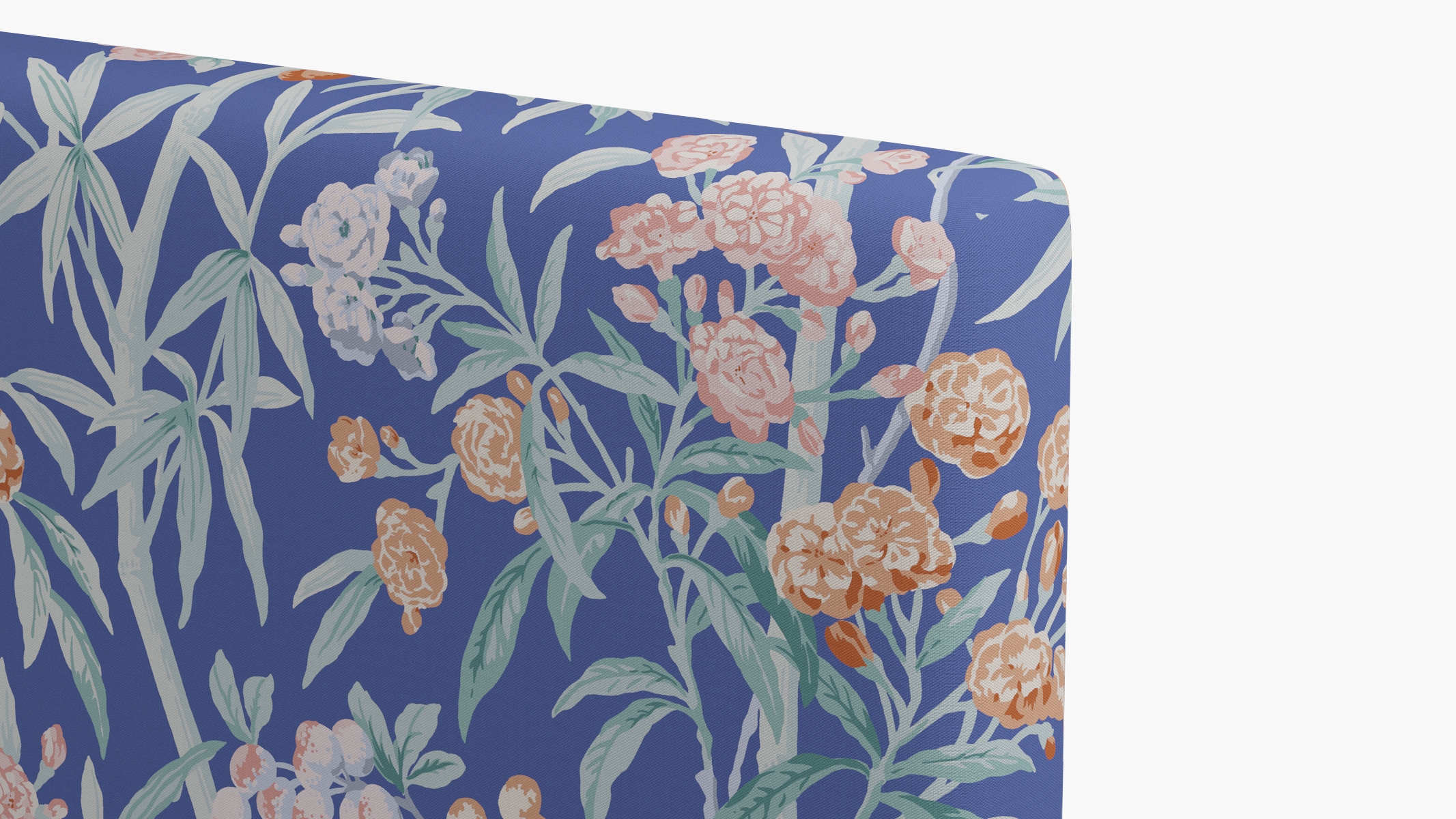 Square Back Headboard, Lapis Lanai, Queen - Image 2