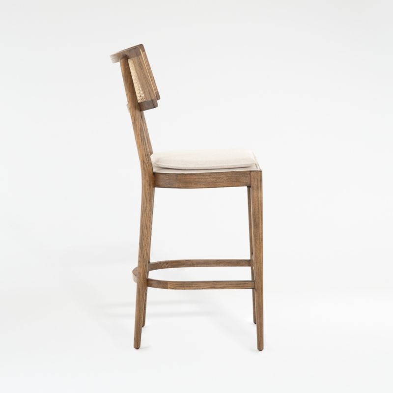 Libby Cane Counter Stool, Natural - Image 3