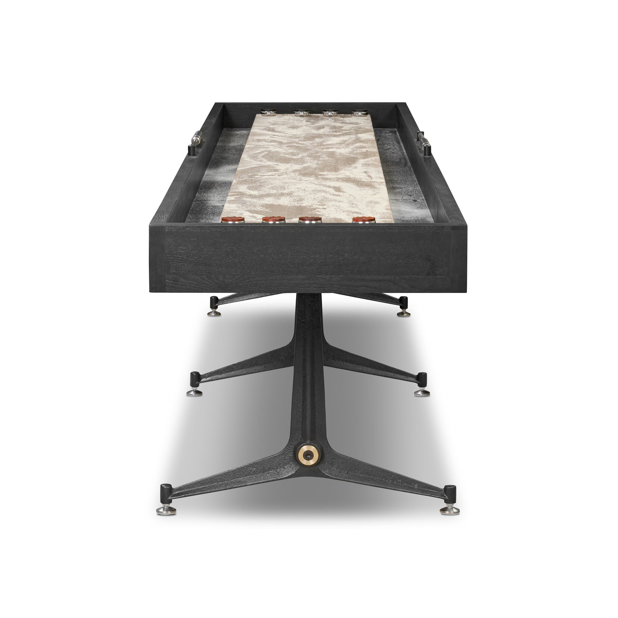 District Eight Large Shuffleboard Table - Ebonized Oak - Image 8