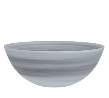 Fortessa La Jolla Glass Serving Bowl - Gray - Image 1