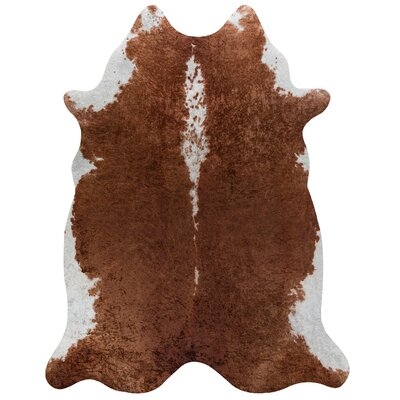 Mercato Animal Print Brown Area Rug - Image 0