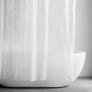 Shower Curtain Liner, Clear, 72"x74" - Image 3