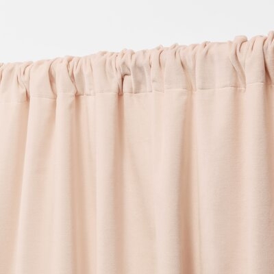 Lauren Ralph Lauren Velvety Room Darkening Solid 100% Cotton Velvet with Lining Back Tab/Rod Pocket Curtain Panel - Image 0