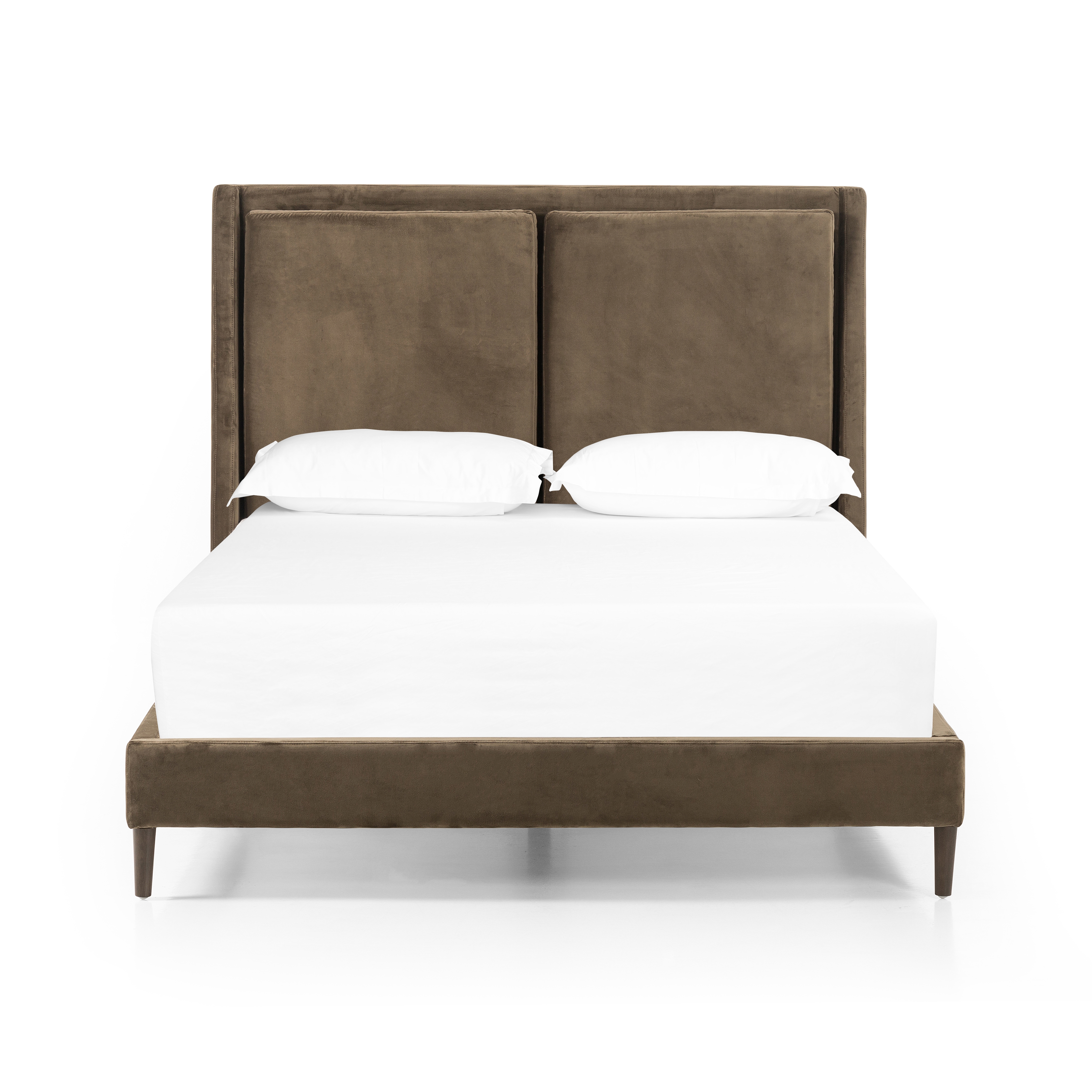 Potter Bed-Surrey Olive-Queen - Image 0
