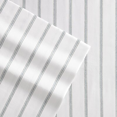 Rennes 200 Thread Count Striped 100% Cotton Sheet Set - Image 0