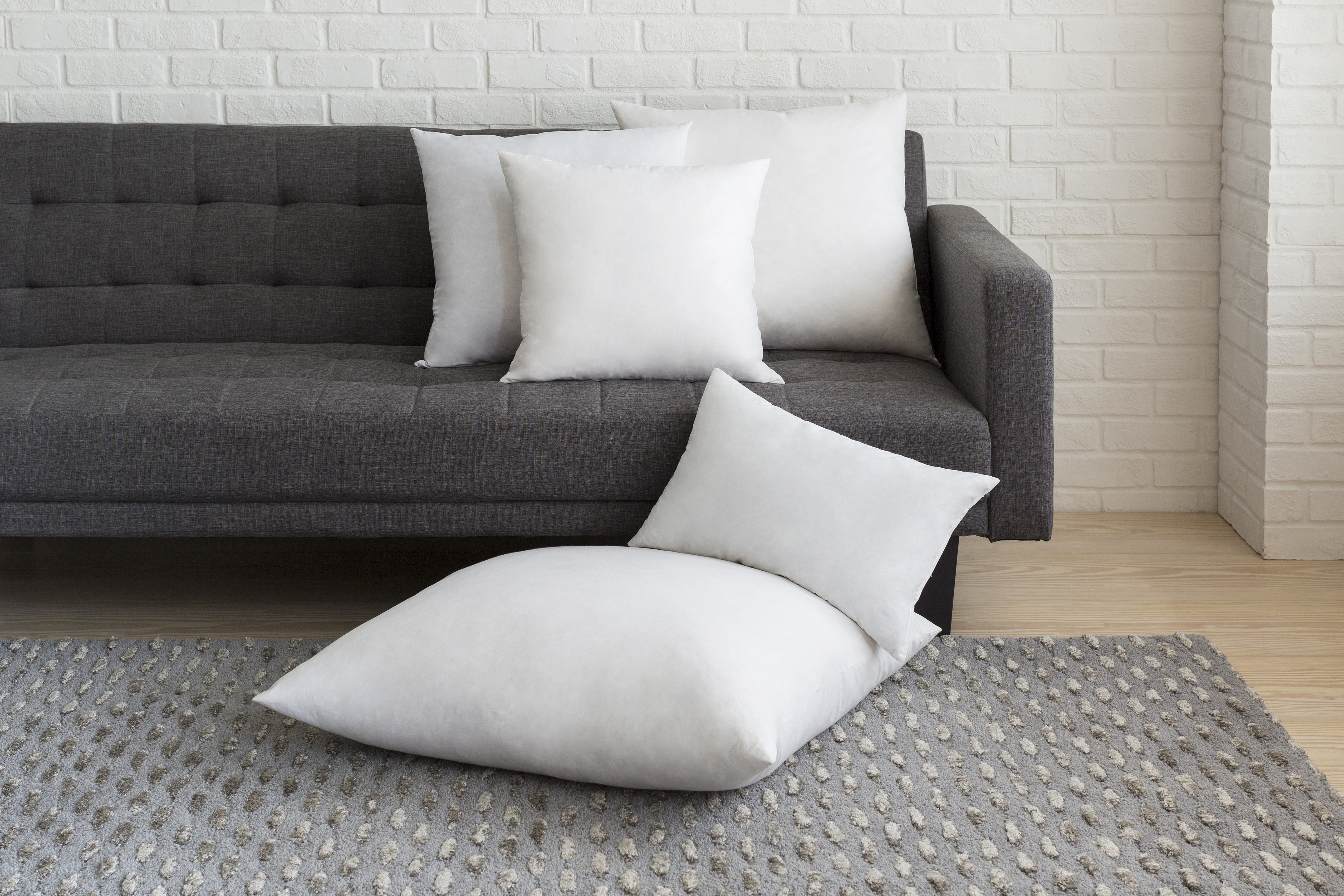 Surya Pillow Insert DOWN-1000 18"L x 24"W Pillow Insert - Image 1