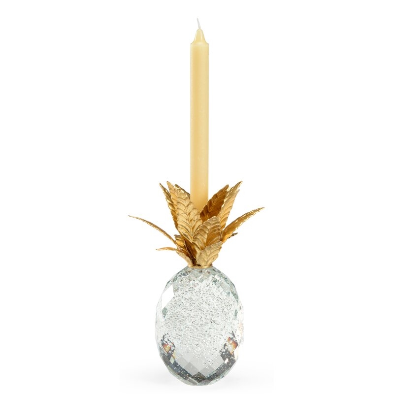 Chelsea House Crystal Pineapple Sculpture - Image 0