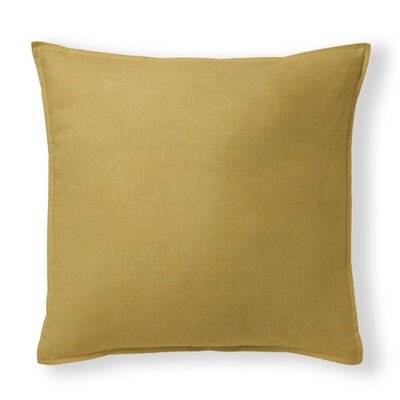 Comic Strip Solid Yellow Coordinating 20X20" Square Pillow - Image 0