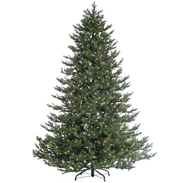 Faux Natural Cut Rockford Pine Tree With Clear Lights - Small - Image 0