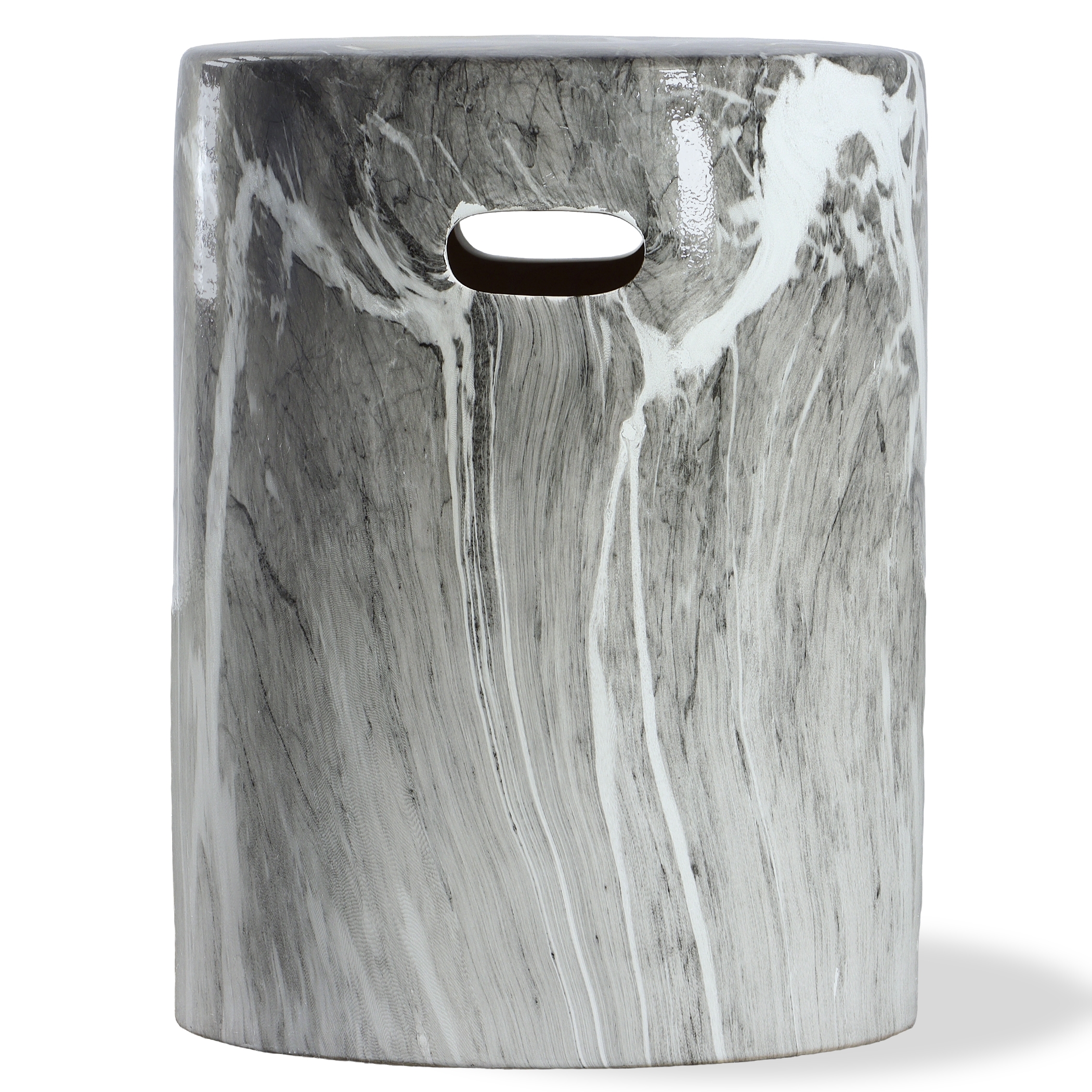 Marvel Marbled Garden Stool - Image 2
