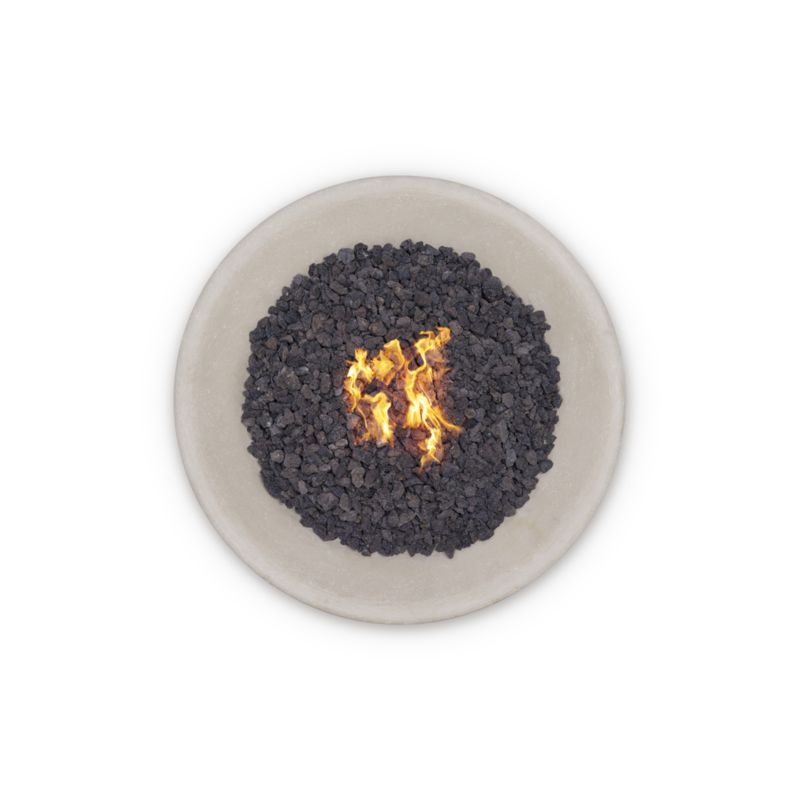Neighbor ™ Rook Round Stone Propane Fire Table - Image 5