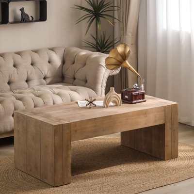 Wood Coffee Table - Image 0