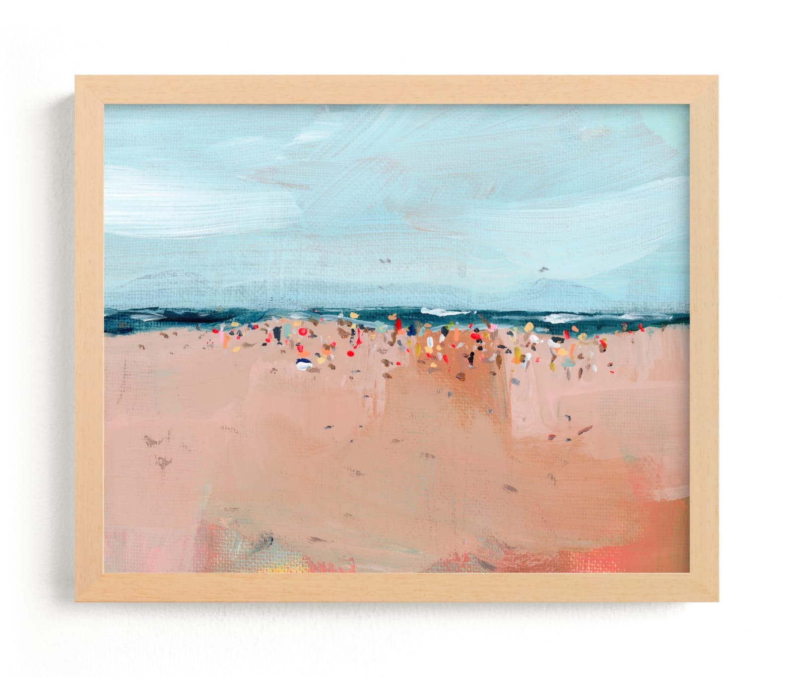 Busy Beach Limited Edition Fine Art Print 2 - Image 0