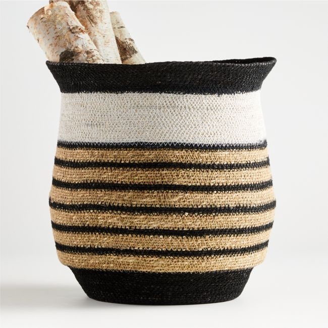 Allium Striped Basket - Image 0