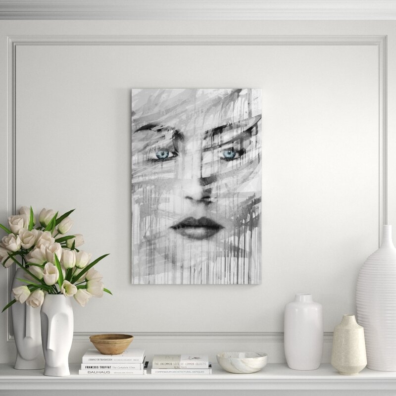 Chelsea Art Studio Blue Eyes by Dylan Grey - Wrapped Canvas Painting - Image 0