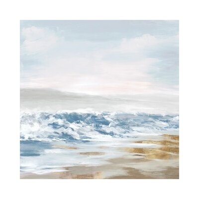 West Coast Waves by Eva Watts - Gallery-Wrapped Canvas Giclée - Image 0
