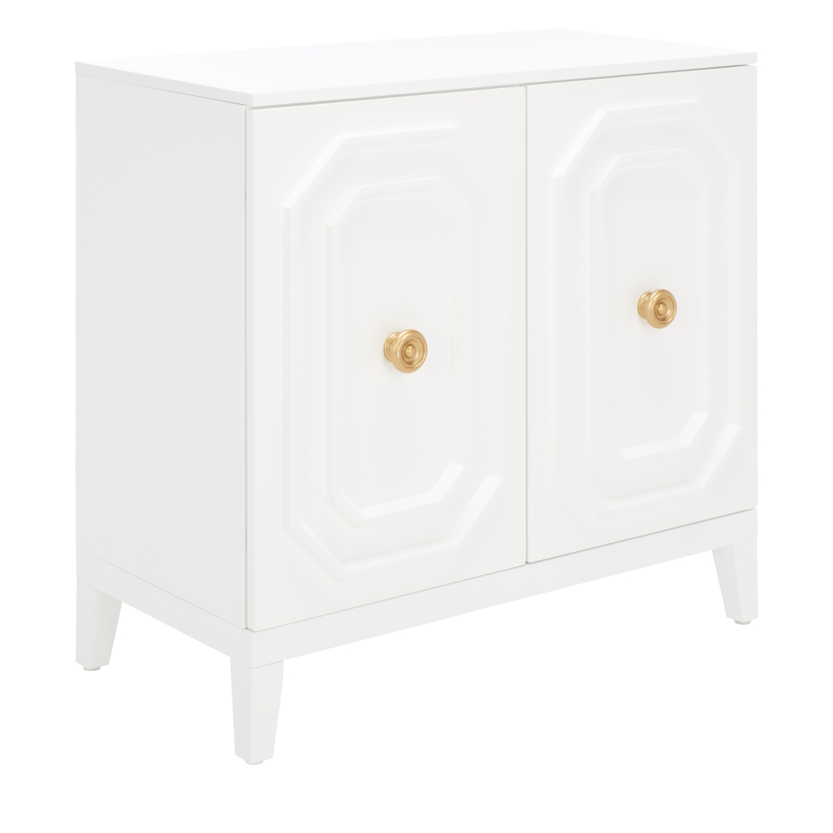 Riya 2 Door Hall Cabinet - White - Safavieh - Image 7
