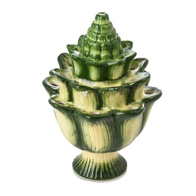 Green Ceramic Table Vase - Image 0