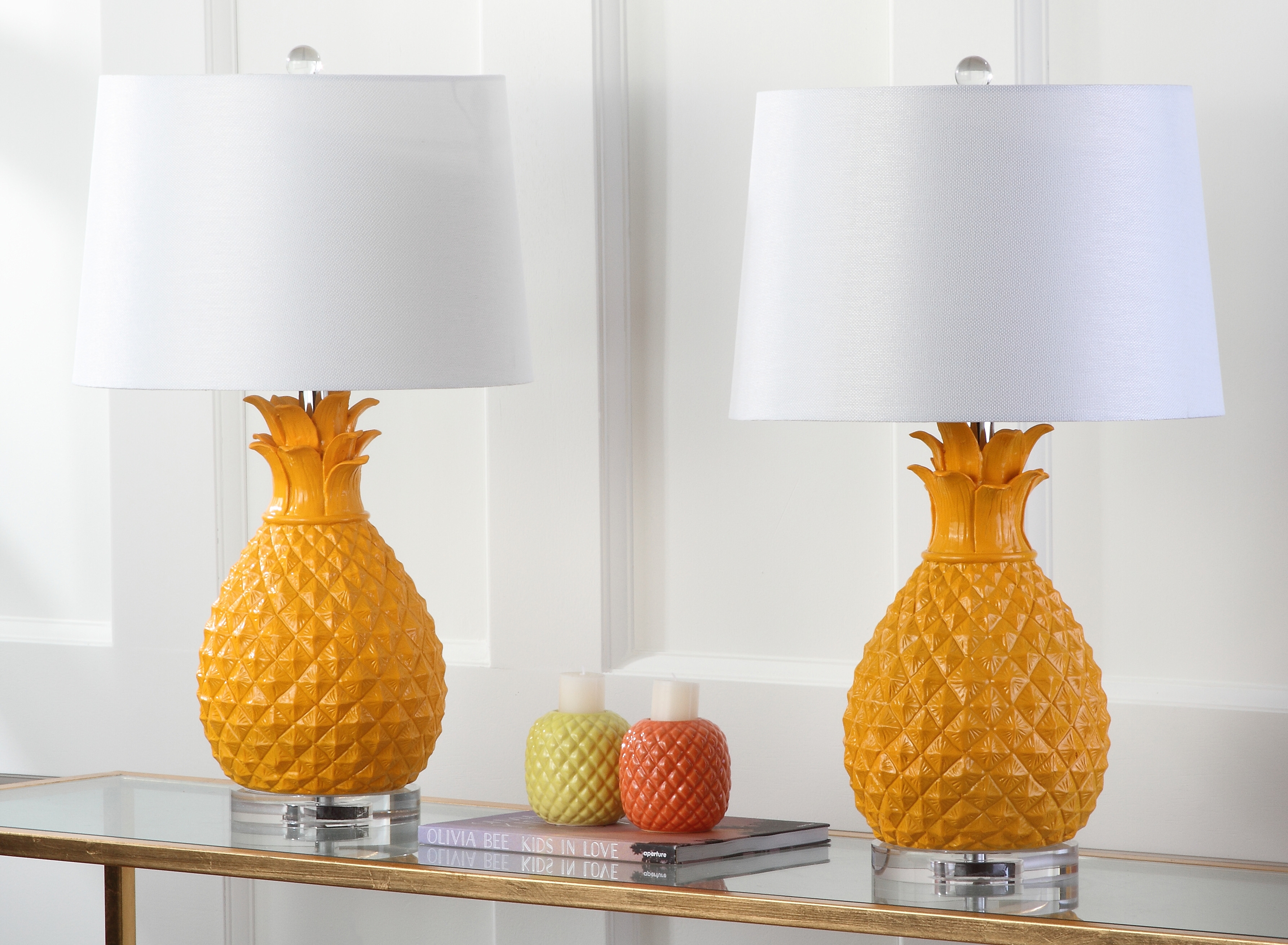 Kelly 25.5-Inch H Table Lamp - Yellow - Safavieh - Image 6
